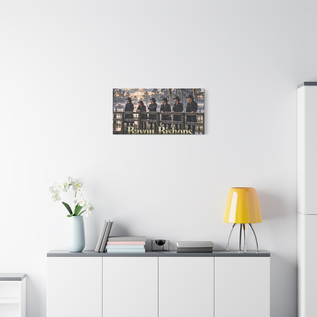 Bayou Bishops Matte Canvas Wall Art — Stretched 1.25"