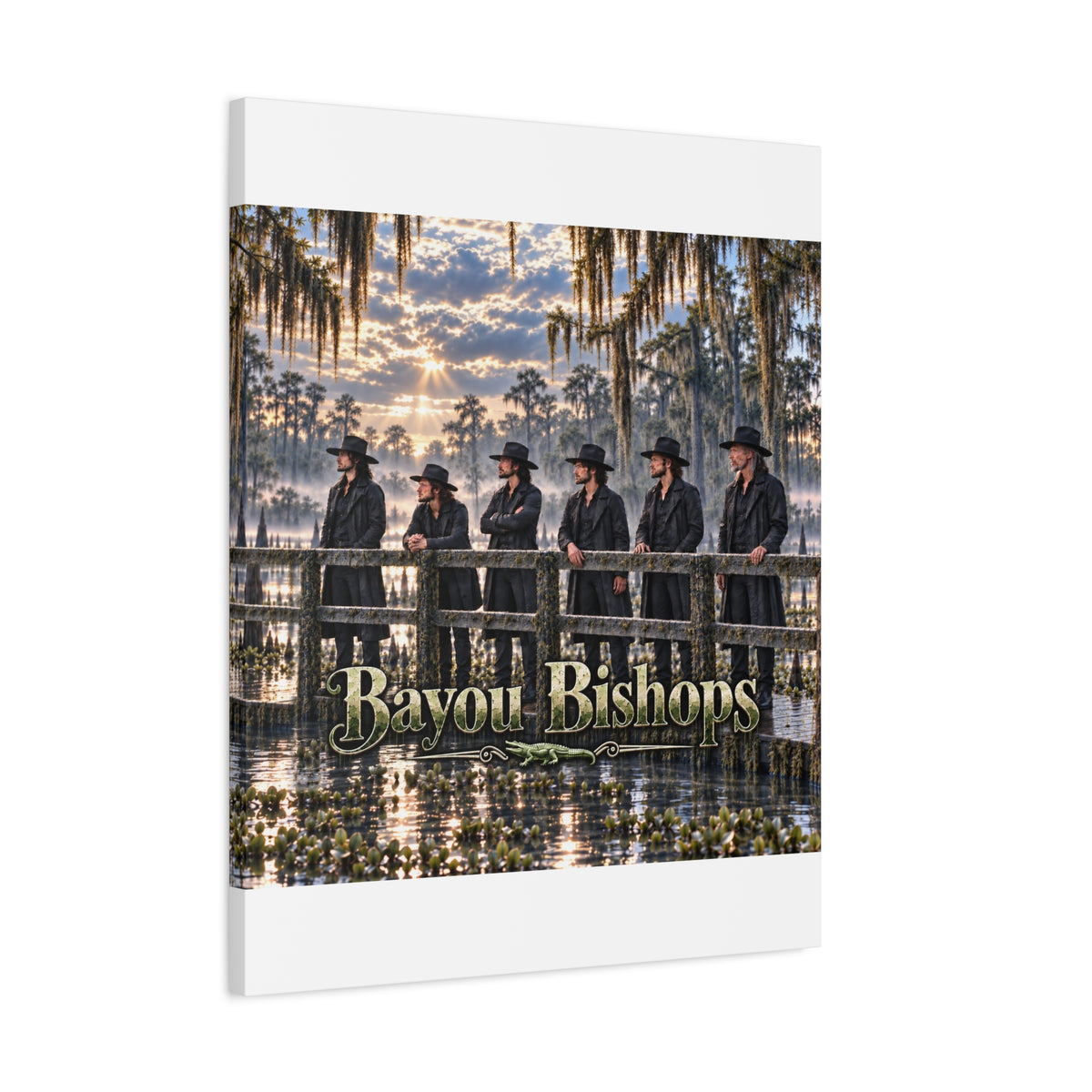 Bayou Bishops Matte Canvas Wall Art — Stretched 1.25"