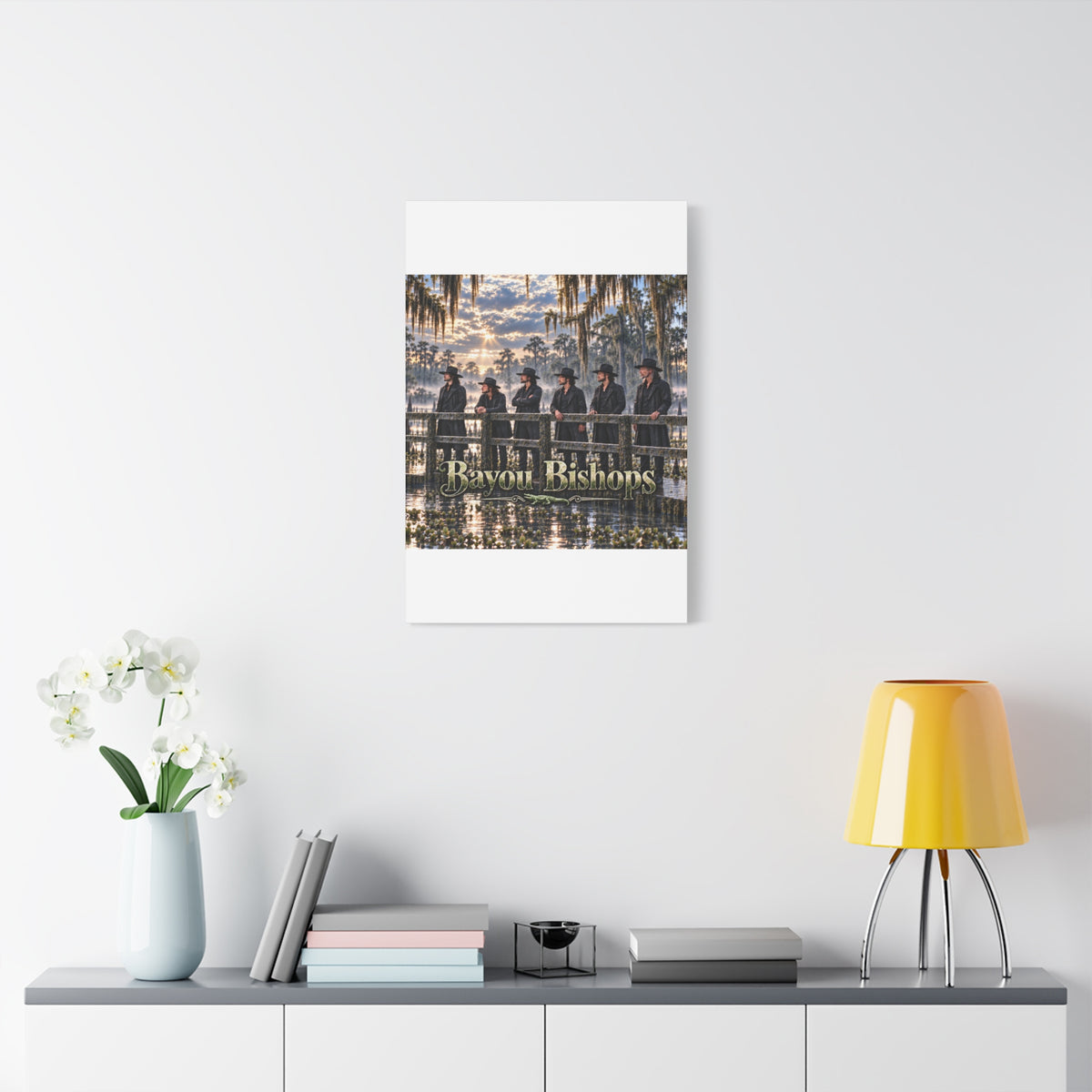 Bayou Bishops Matte Canvas Wall Art — Stretched 1.25"