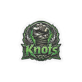 Knots Kiss Cut-Sticker