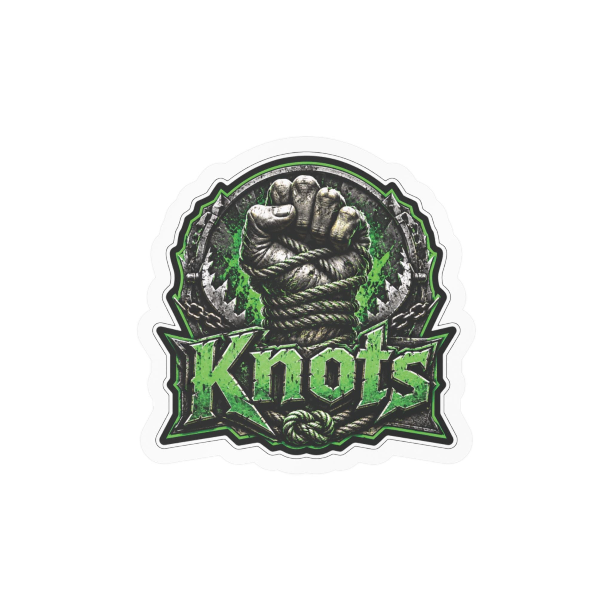 Knots Kiss Cut-Sticker