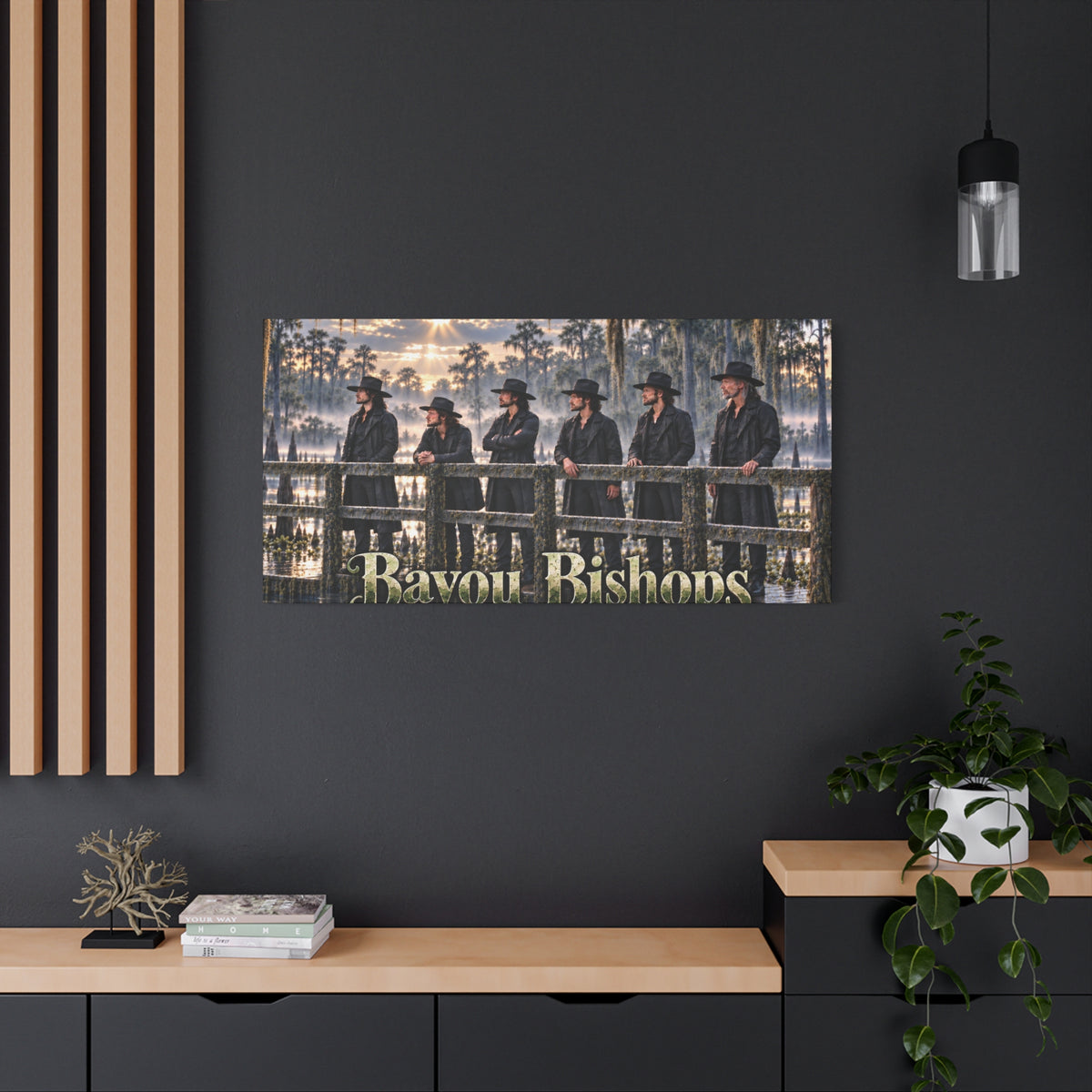 Bayou Bishops Matte Canvas Wall Art — Stretched 1.25"