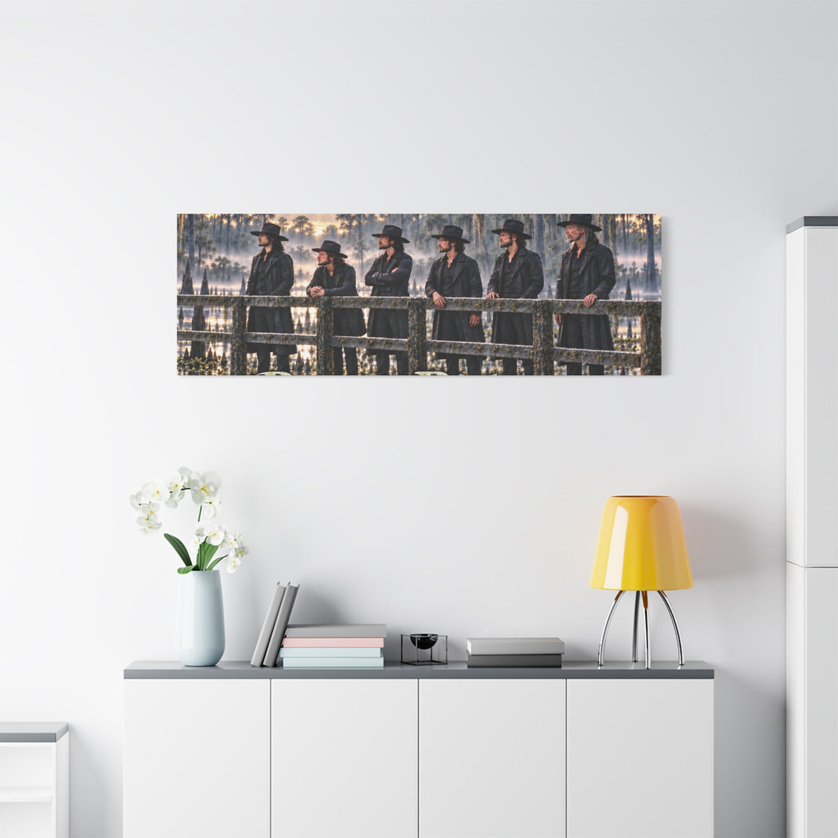 Bayou Bishops Matte Canvas Wall Art — Stretched 1.25"