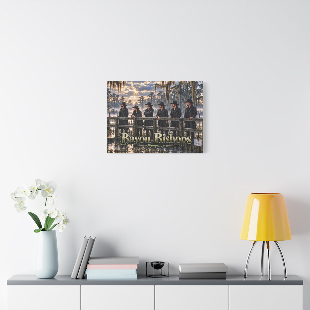 Bayou Bishops Matte Canvas Wall Art — Stretched 1.25"