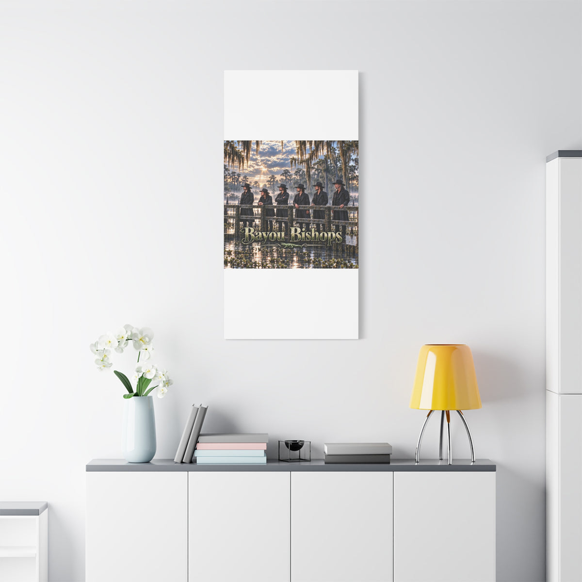 Bayou Bishops Matte Canvas Wall Art — Stretched 1.25"