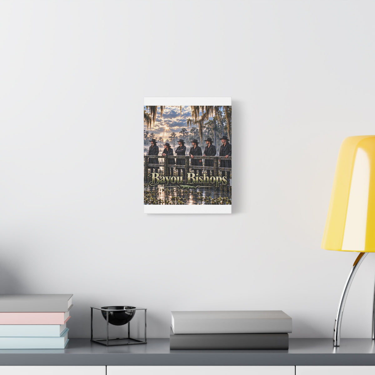 Bayou Bishops Matte Canvas Wall Art — Stretched 1.25"