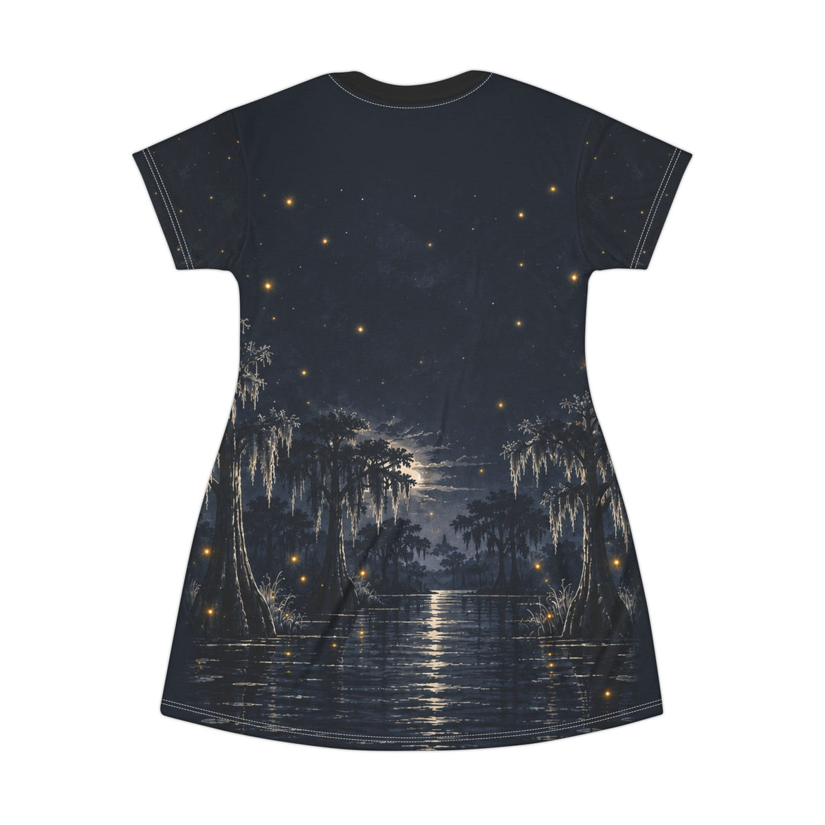 Bayou Bishops Nightscape Long Pajama Shirt