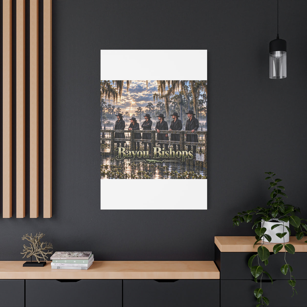 Bayou Bishops Matte Canvas Wall Art — Stretched 1.25"
