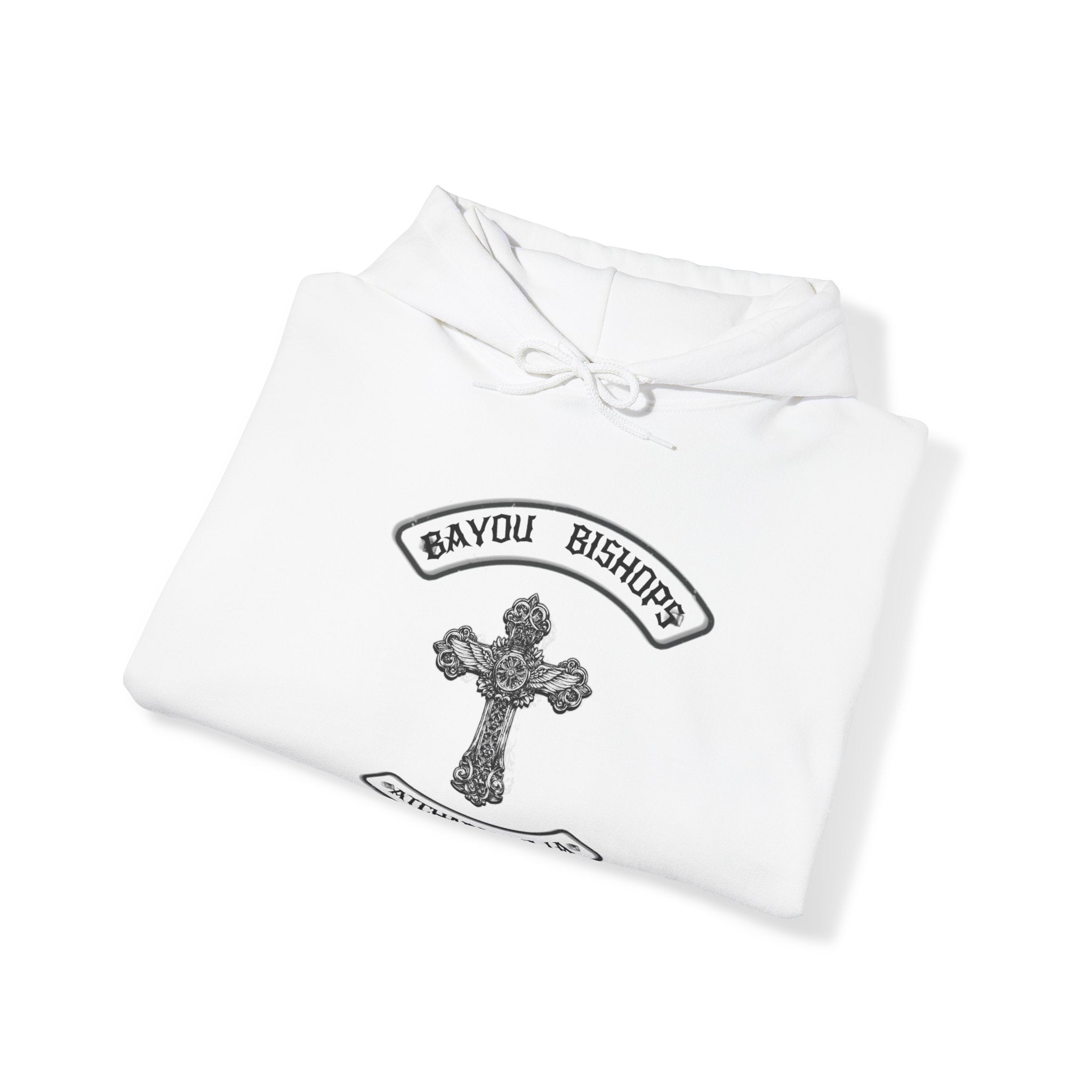 BAYOU BISHOPS PATCH --HOODIE