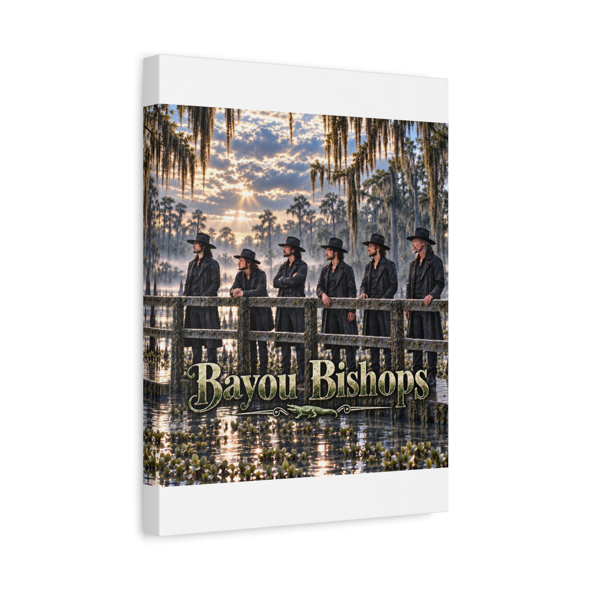 Bayou Bishops Matte Canvas Wall Art — Stretched 1.25"