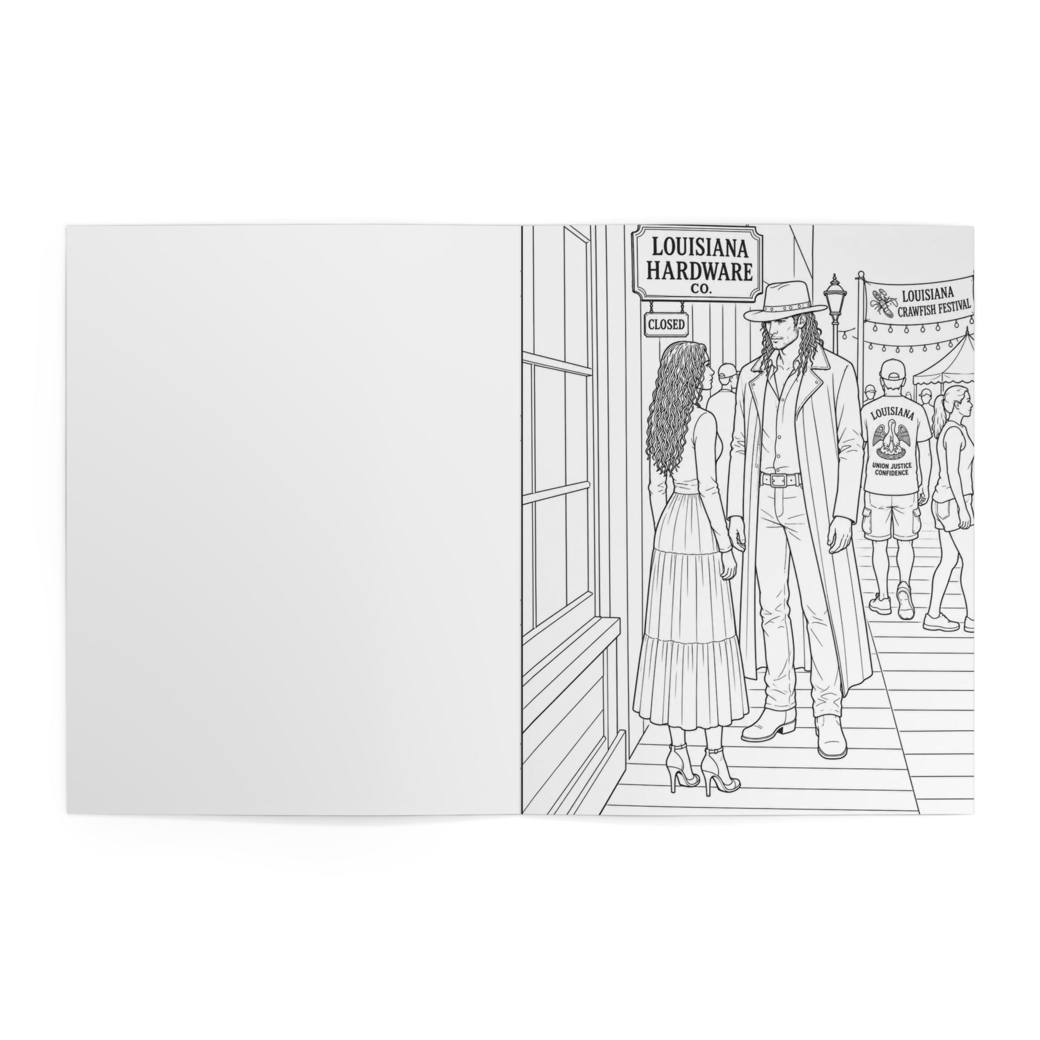 Bayou Bishops Bishop and Beth Coloring Book
