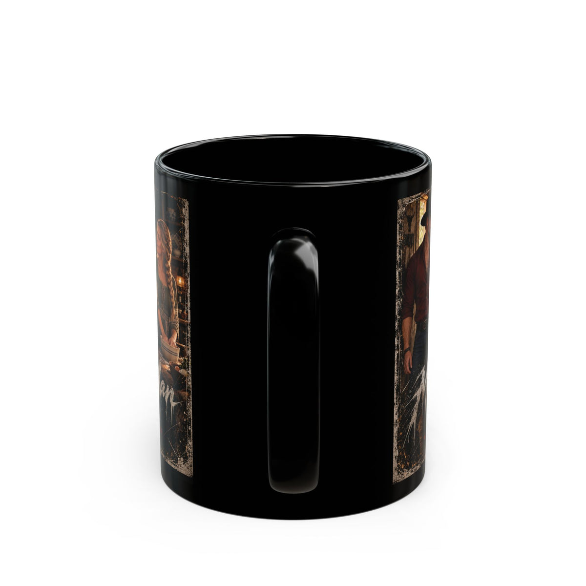 Bullet's Mirror Man Mug — 'Mud and Blood' Coffee Cup (11oz)