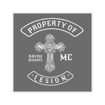 PROPERTY OF LESION STICKER