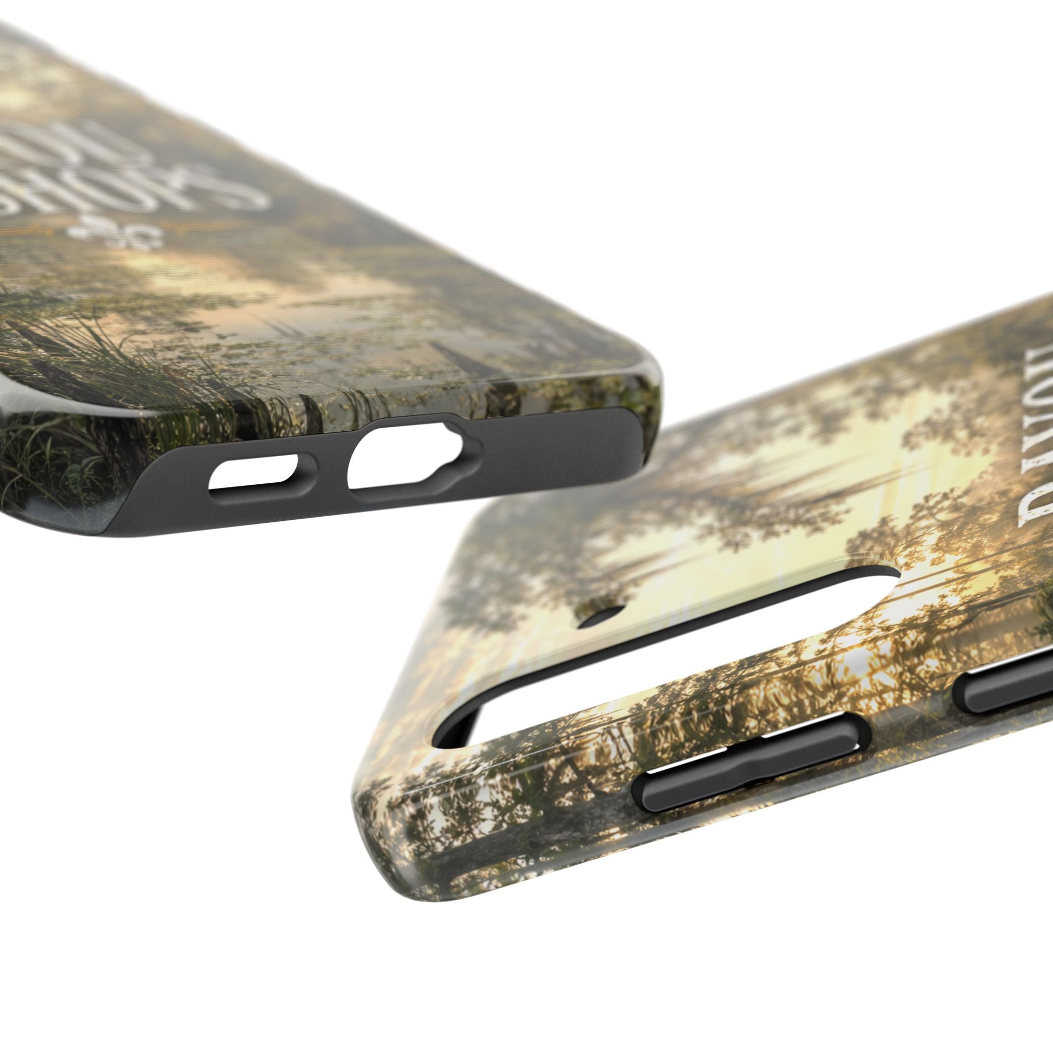 Bayou Bishops Swamp Scene Tough Phone Case Black Samsung