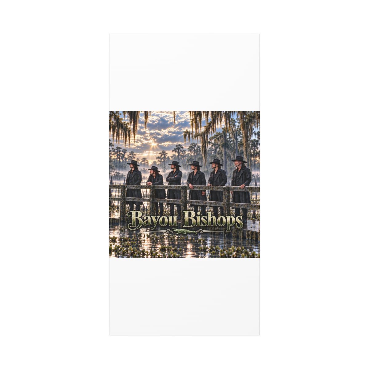 Bayou Bishops Matte Canvas Wall Art — Stretched 1.25"