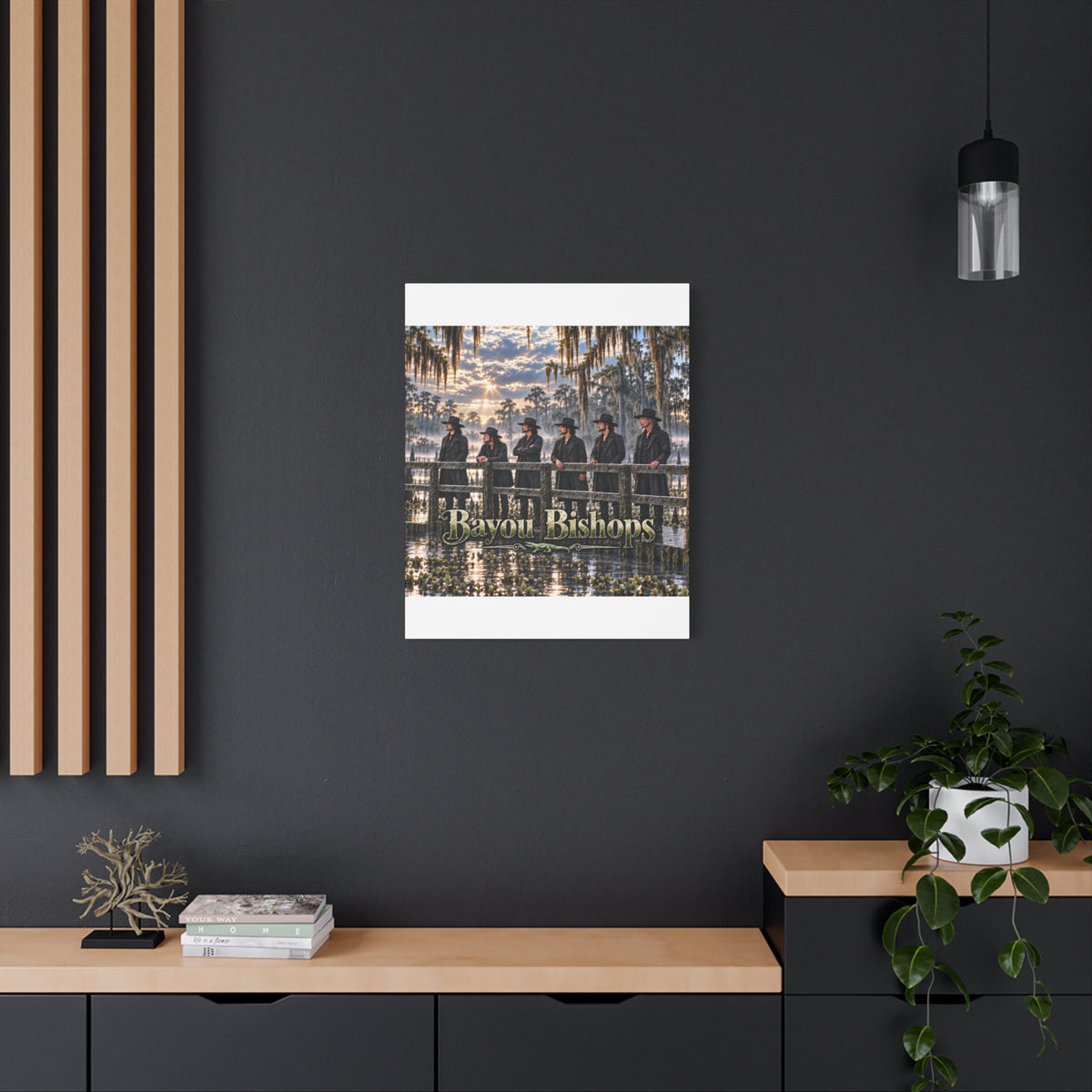 Bayou Bishops Matte Canvas Wall Art — Stretched 1.25"