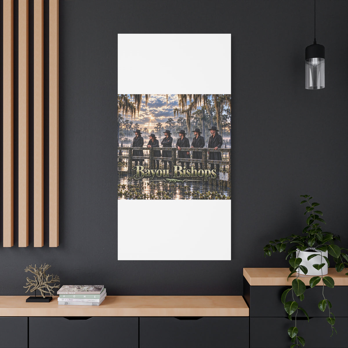 Bayou Bishops Matte Canvas Wall Art — Stretched 1.25"