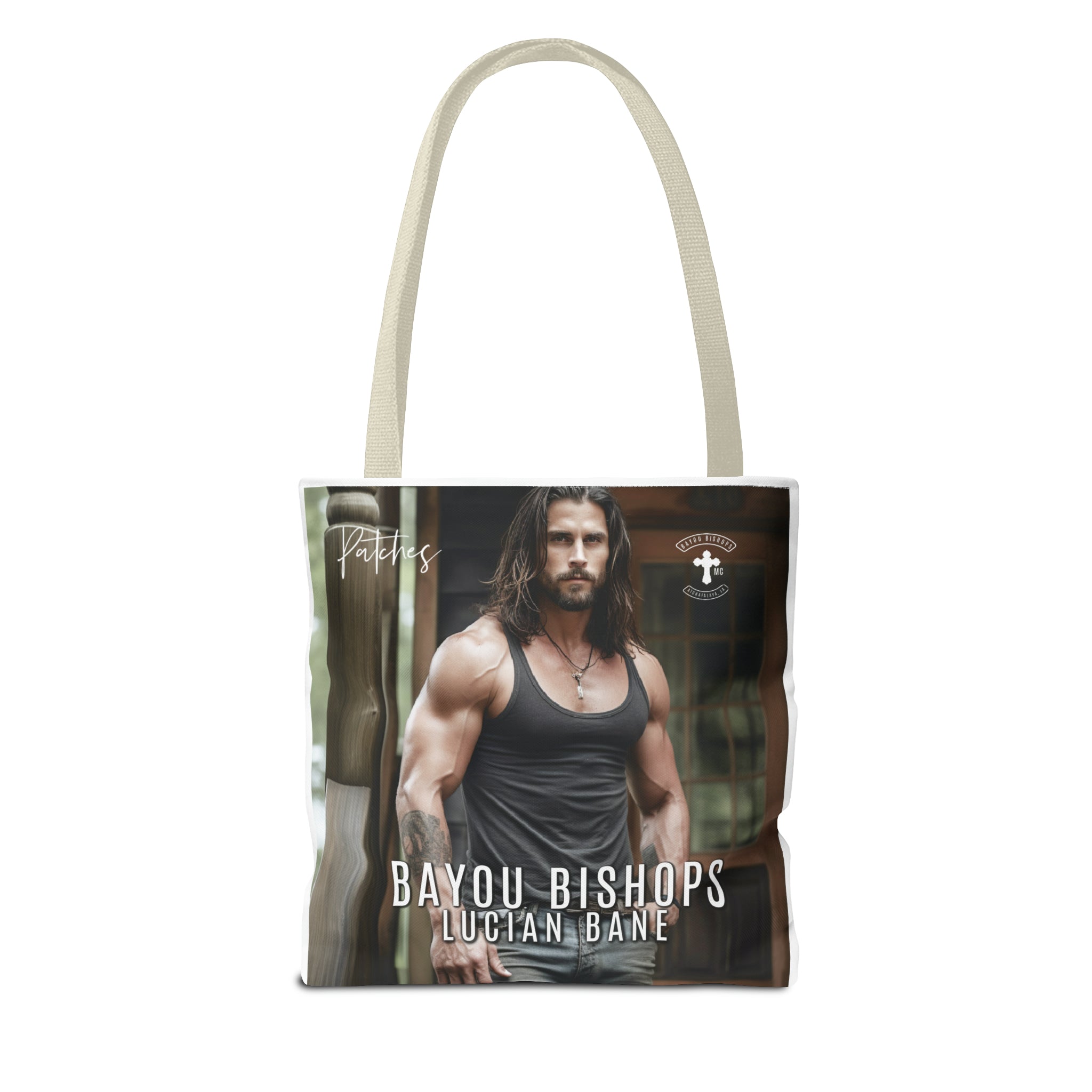 PATCHES--BAYOU BISHOPS TOTE!