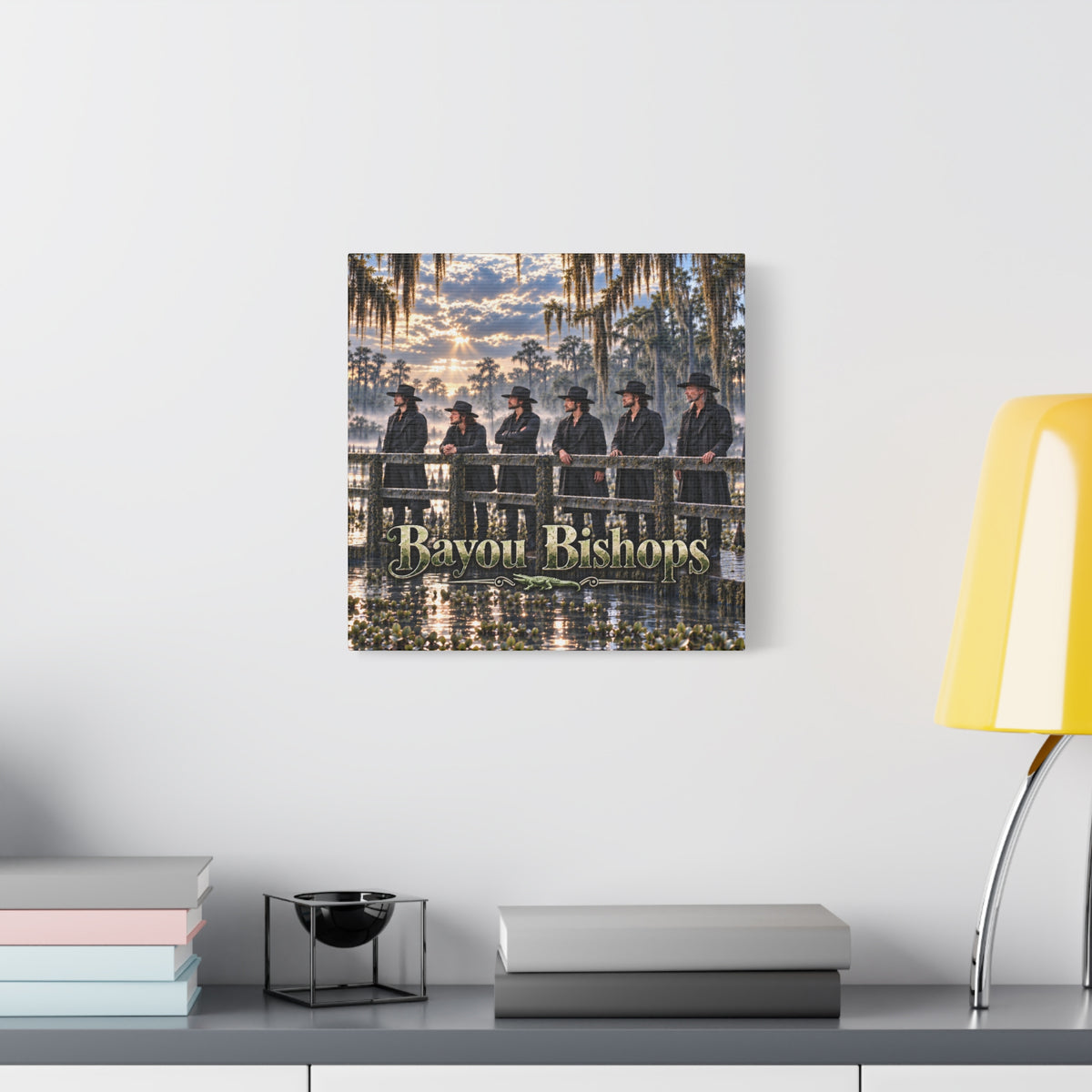 Bayou Bishops Matte Canvas Wall Art — Stretched 1.25"