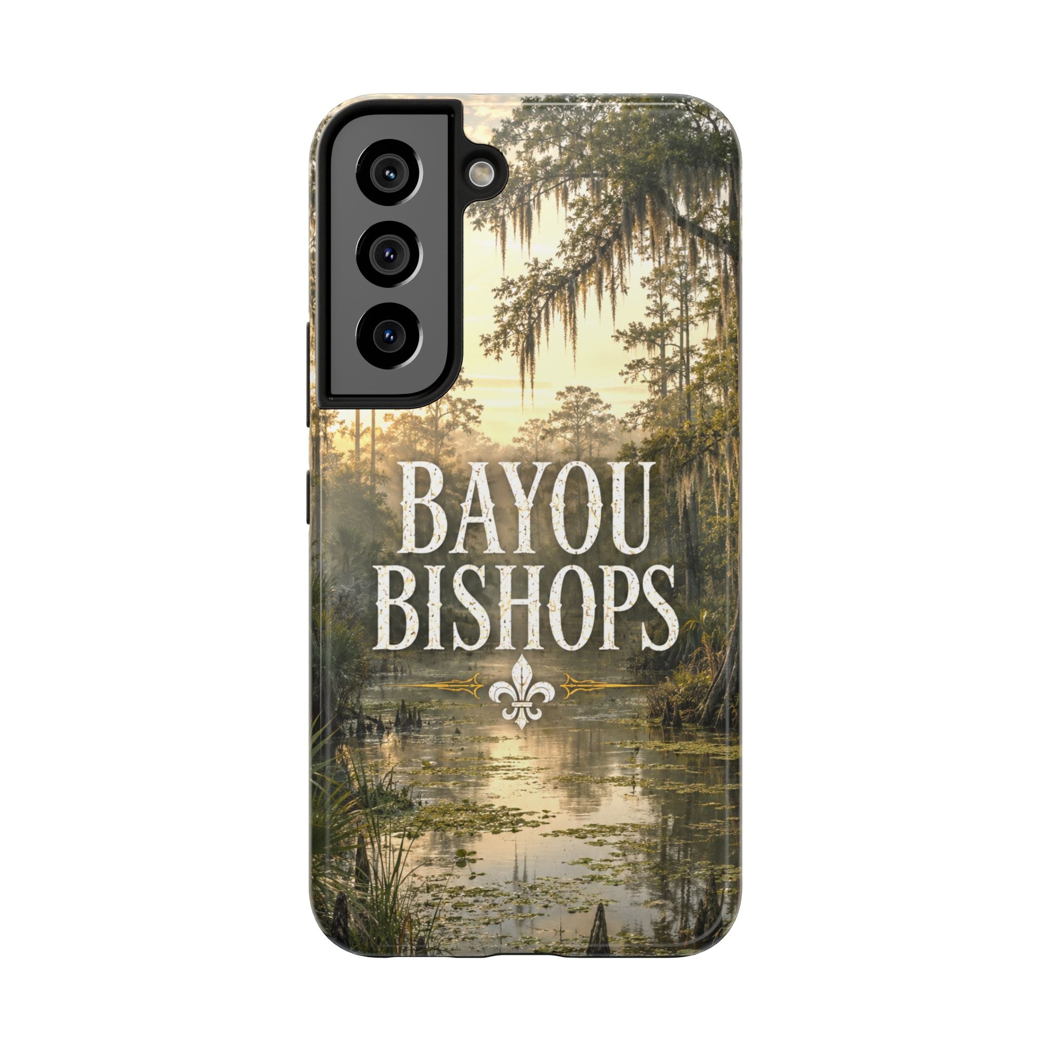 Bayou Bishops Swamp Scene Tough Phone Case Black Samsung