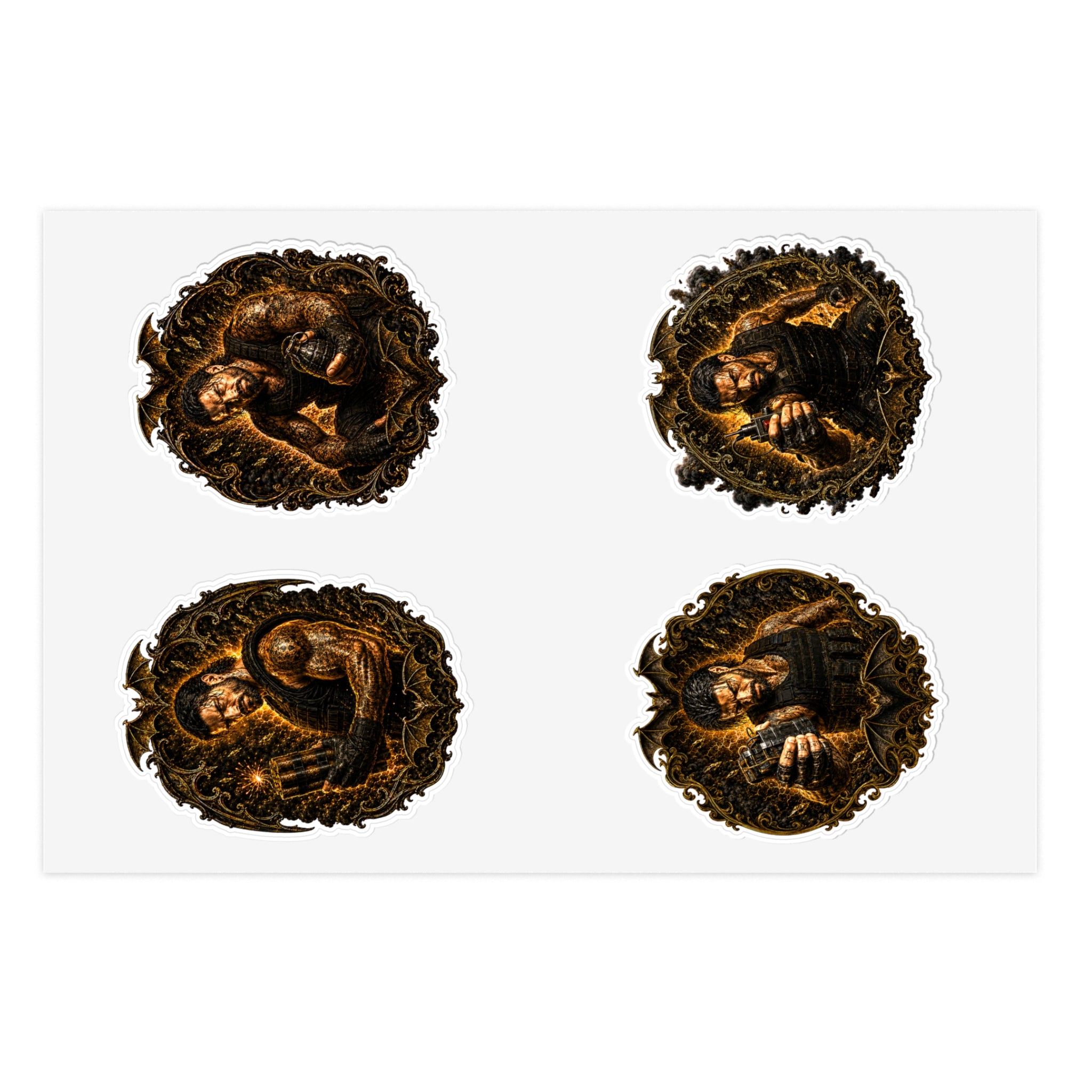 Nitro Sticker Sheet