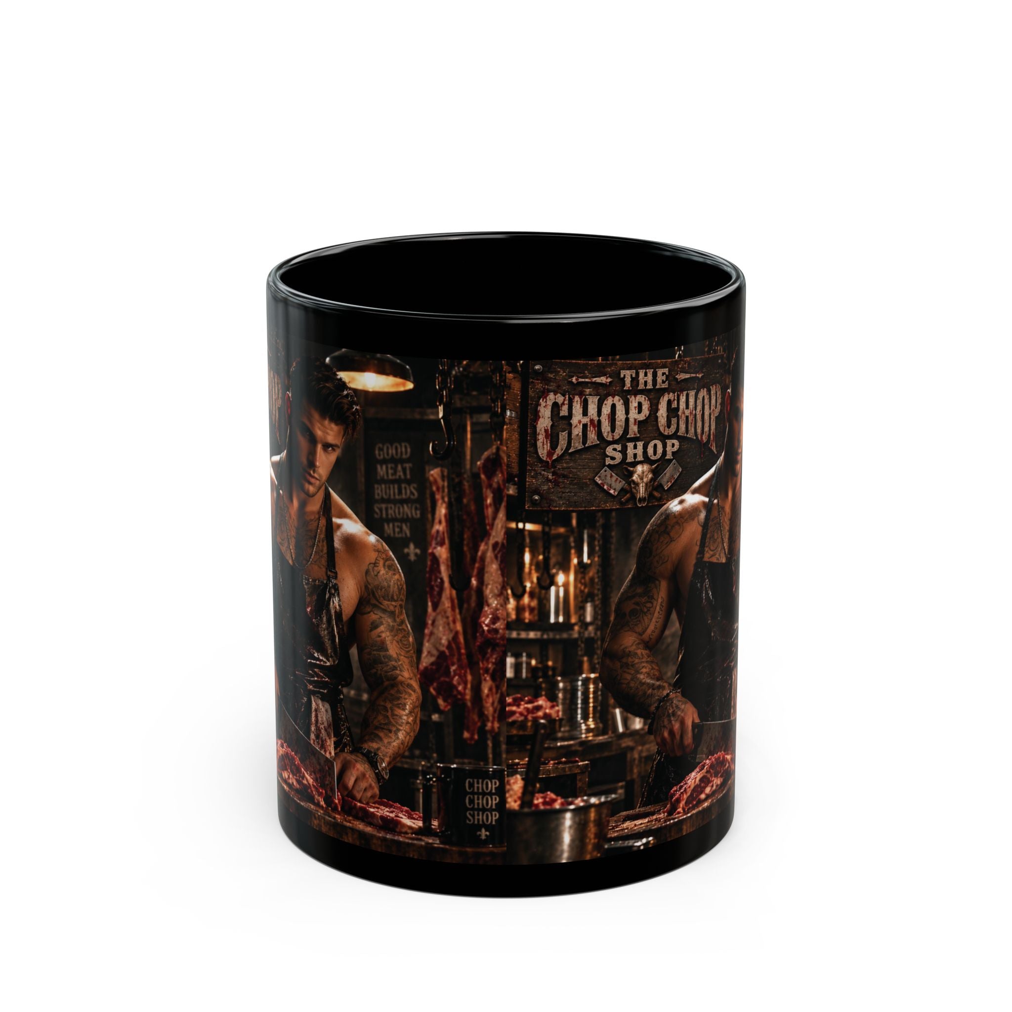 Bacon's War Mug — 'Mud and Blood' Coffee Cup (11oz)