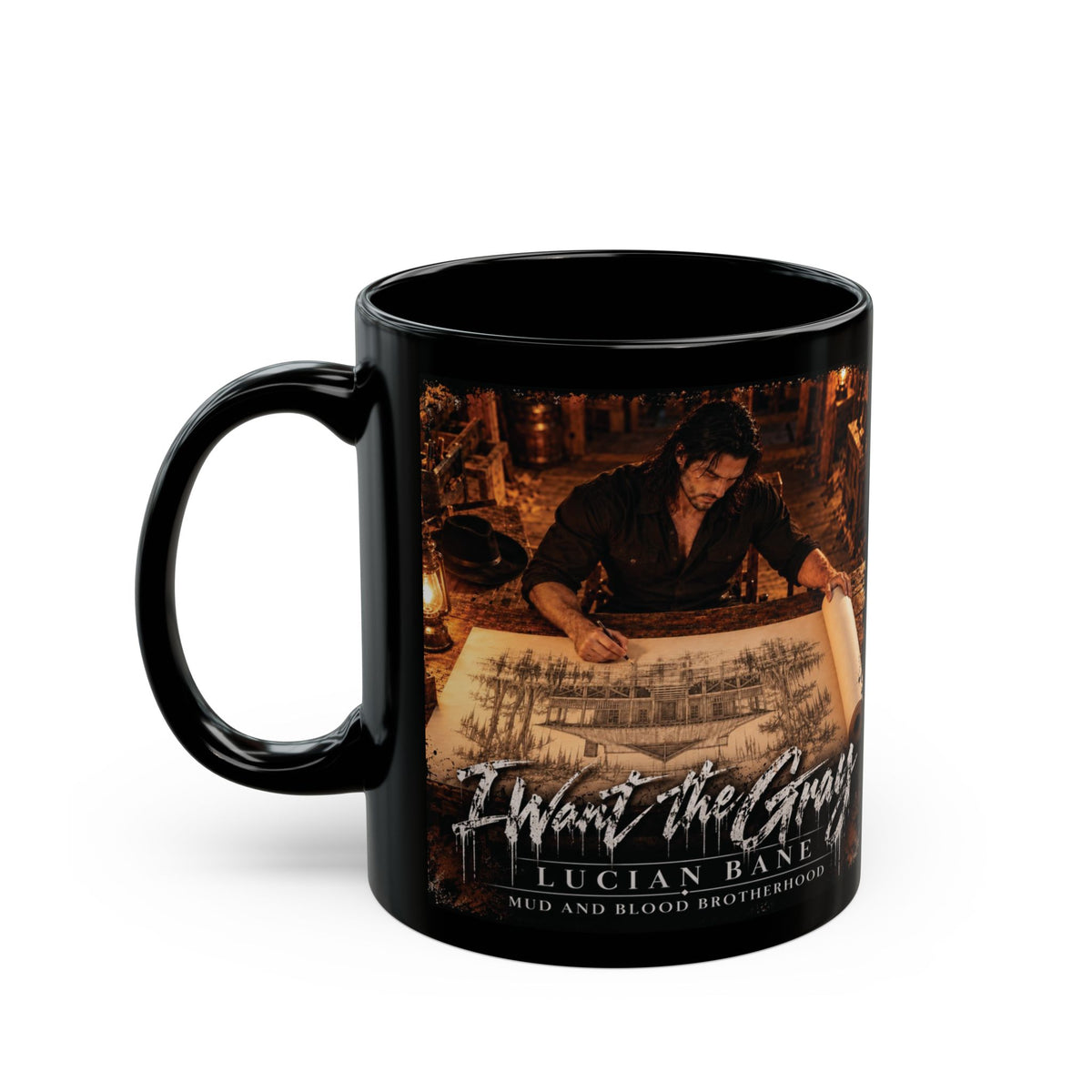 Bishop's I Want The Gray — 'Mud and Blood' Coffee Cup (11oz)