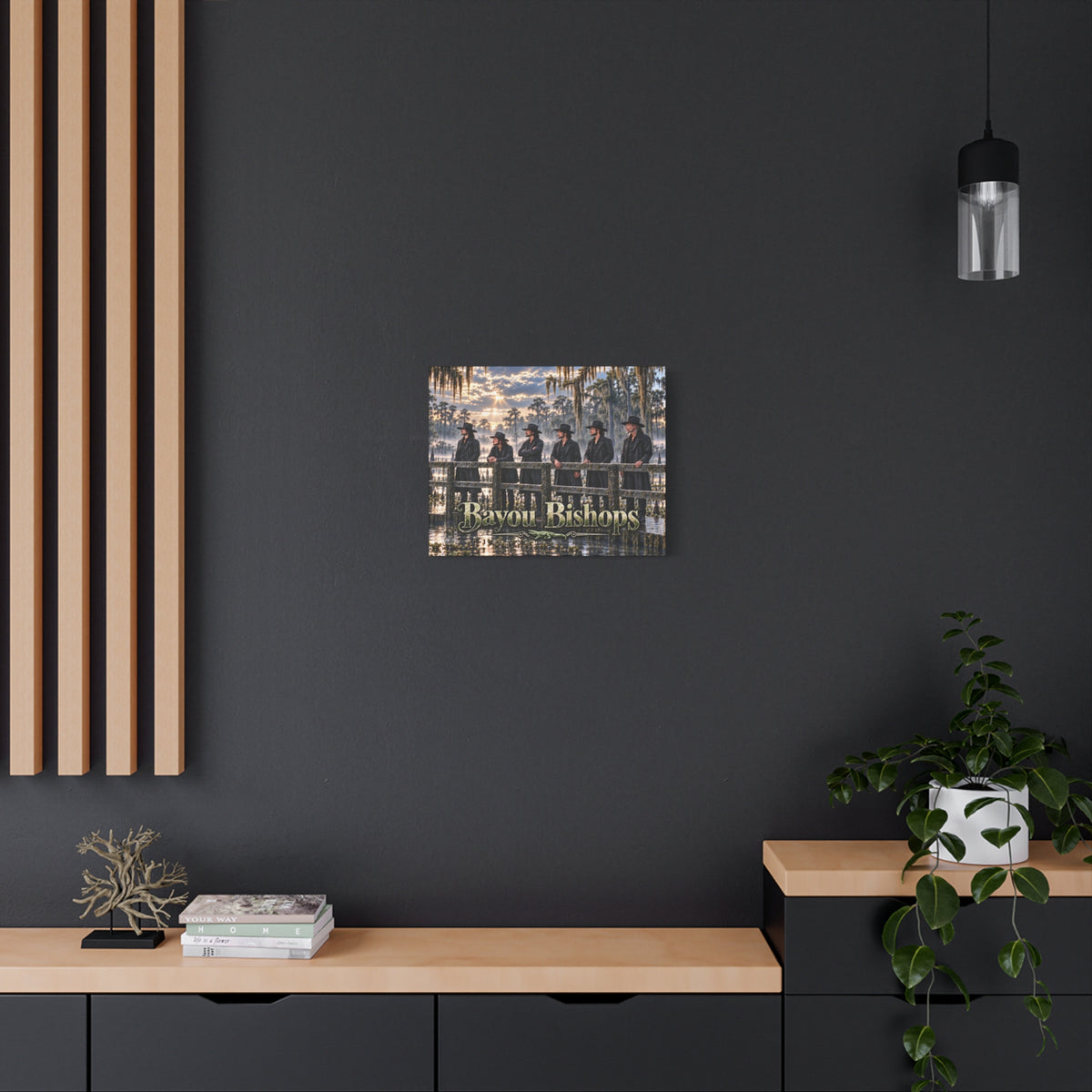 Bayou Bishops Matte Canvas Wall Art — Stretched 1.25"