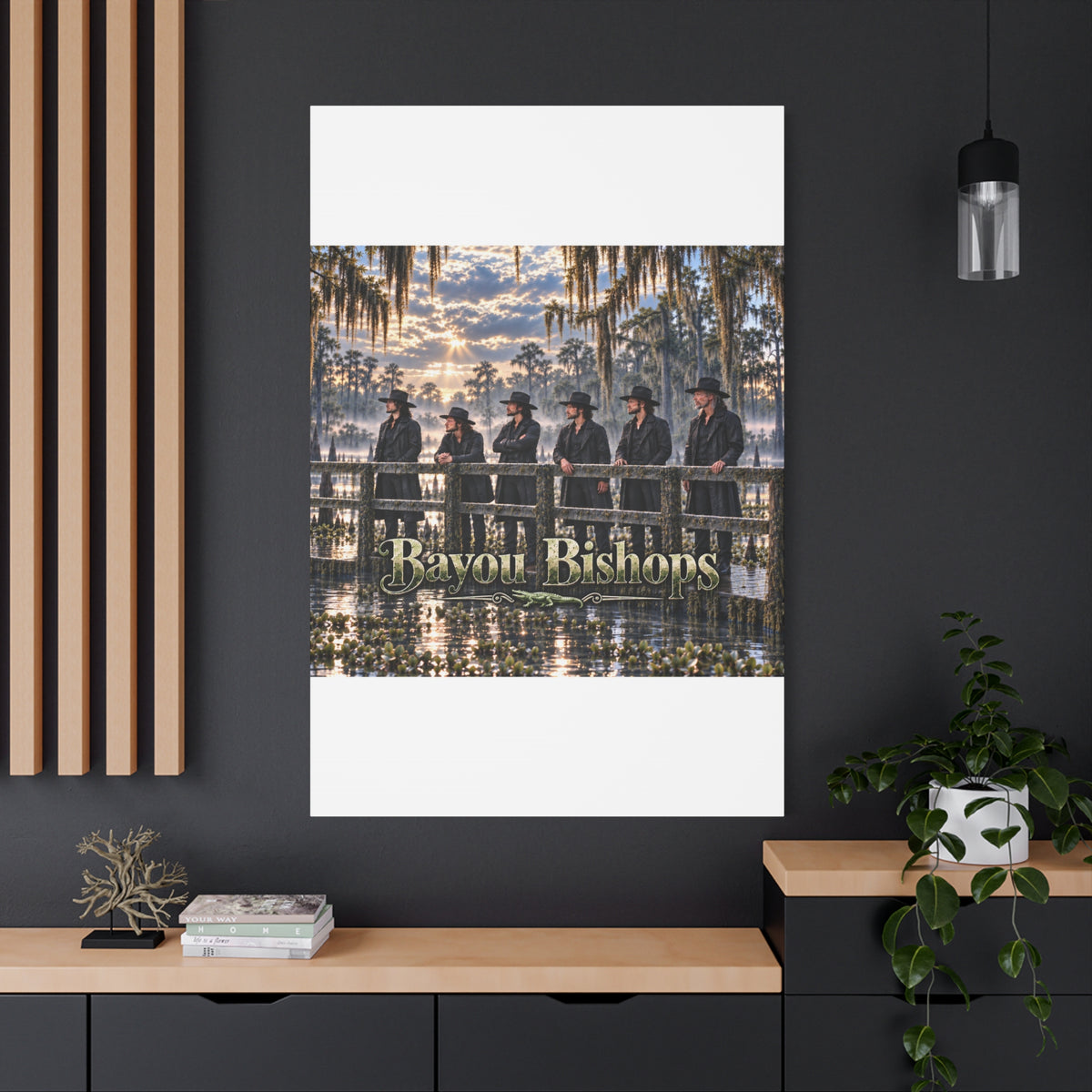Bayou Bishops Matte Canvas Wall Art — Stretched 1.25"