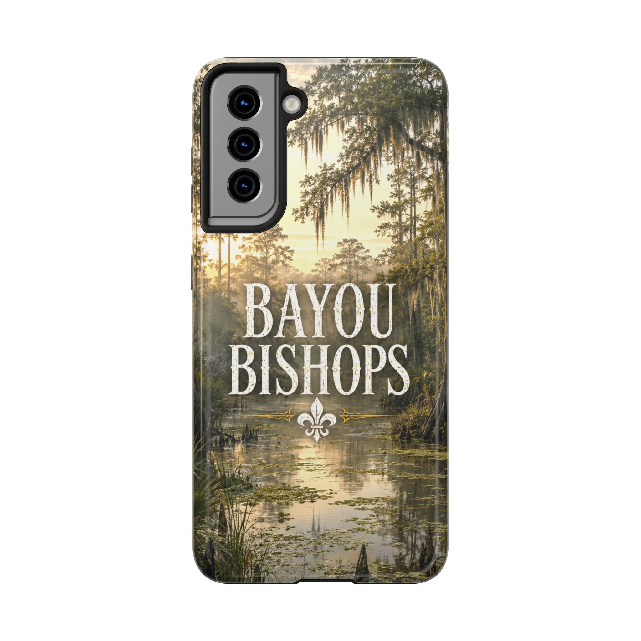 Bayou Bishops Swamp Scene Tough Phone Case Black Samsung