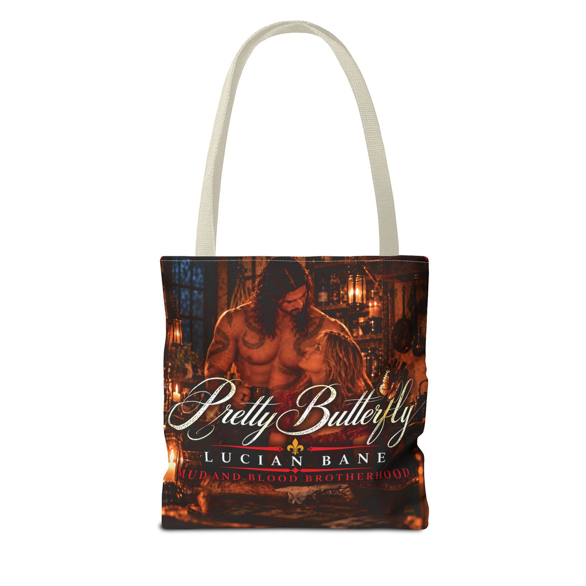 Lesions' Pretty Butterfly Concert Tote - 'Mud and Blood'