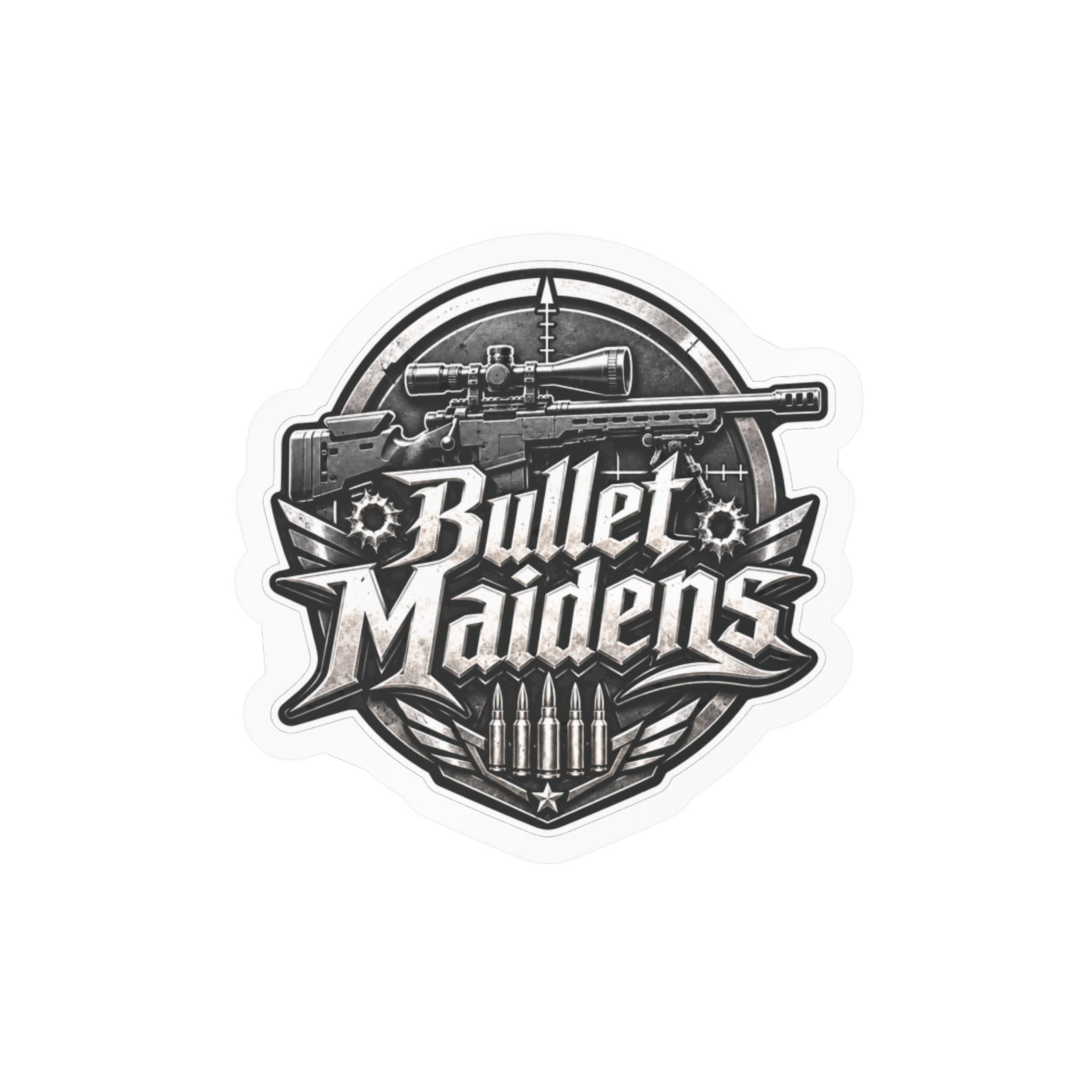 Bullet Maidens Kiss Cut-Sticker
