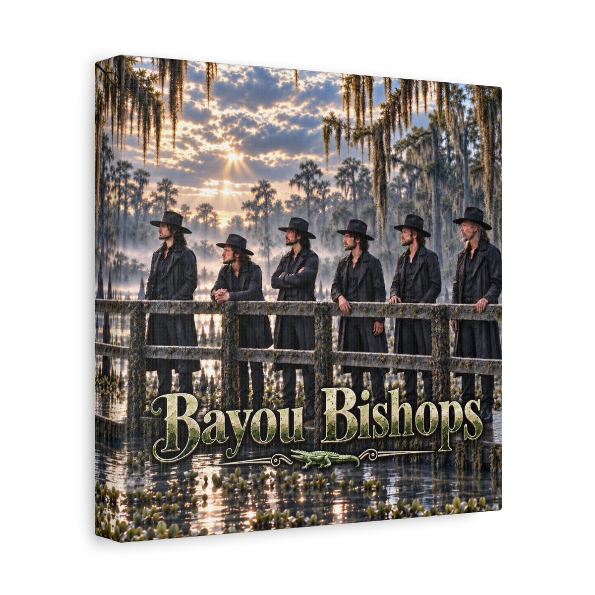 Bayou Bishops Matte Canvas Wall Art — Stretched 1.25"