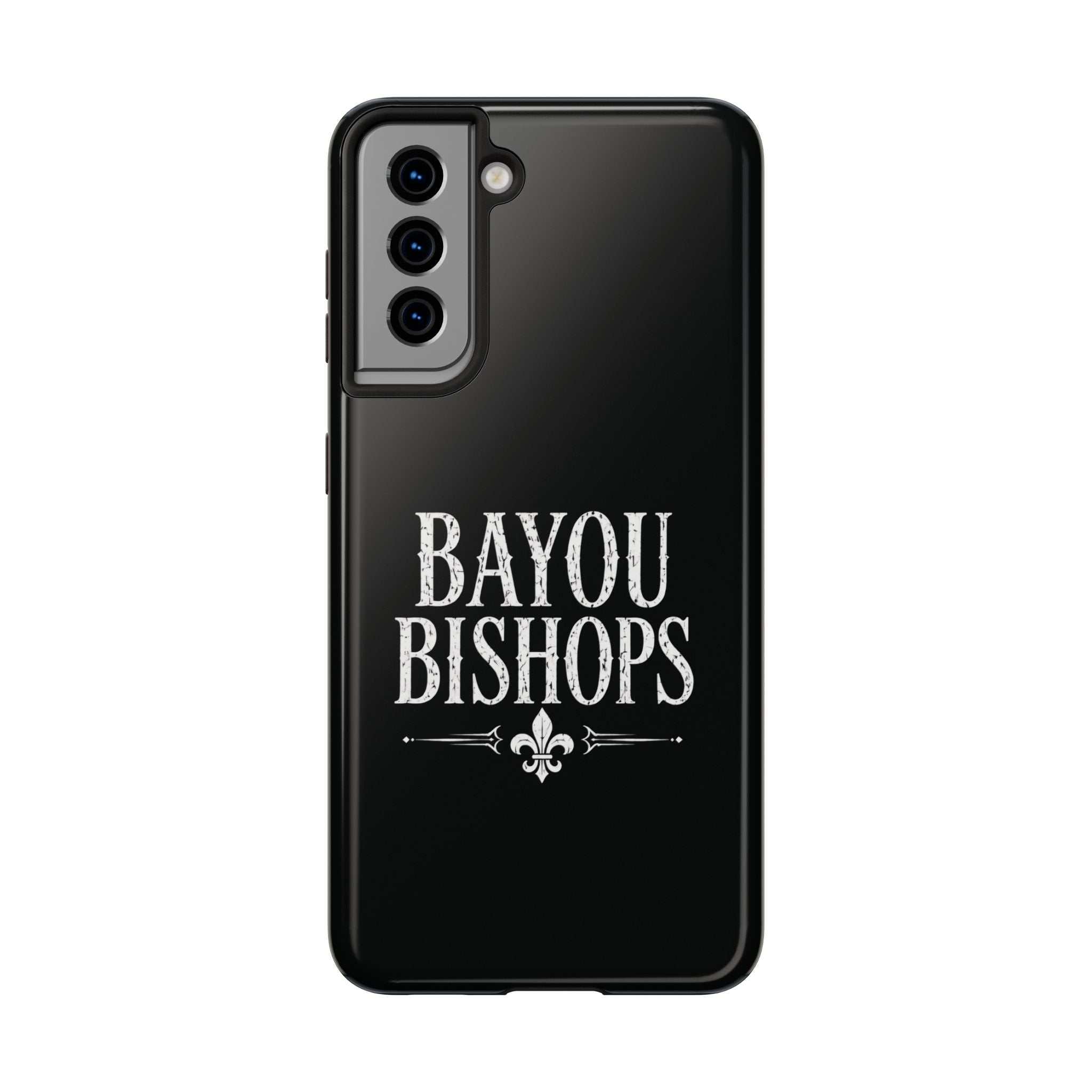Bayou Bishops Simple Tough Phone Case Black Samsung