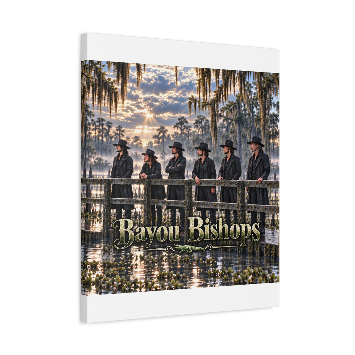 Bayou Bishops Matte Canvas Wall Art — Stretched 1.25"