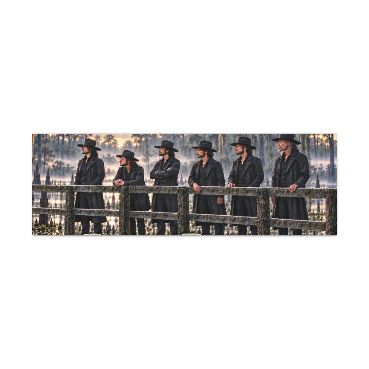 Bayou Bishops Matte Canvas Wall Art — Stretched 1.25"