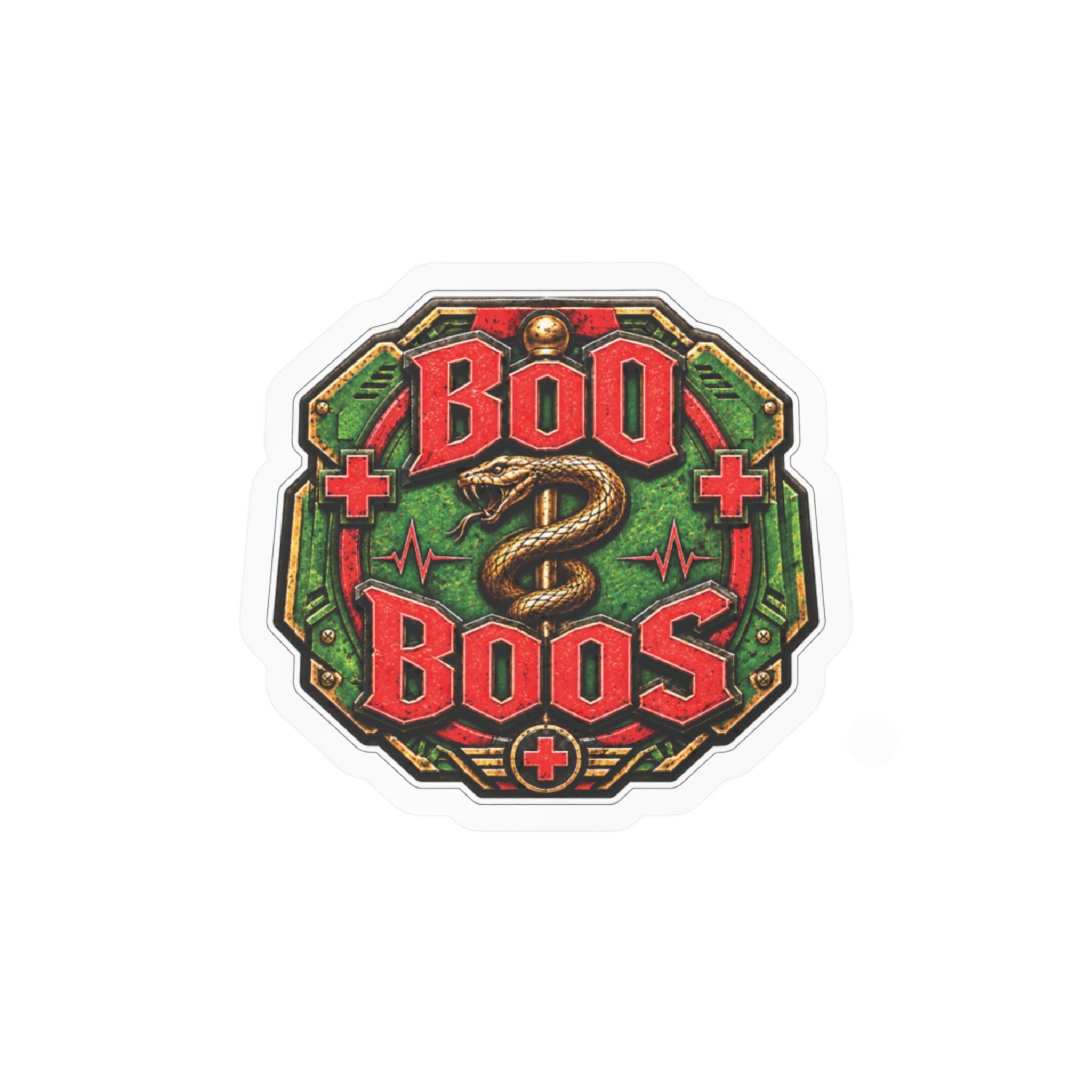 Boo Boos Kiss Cut-Sticker