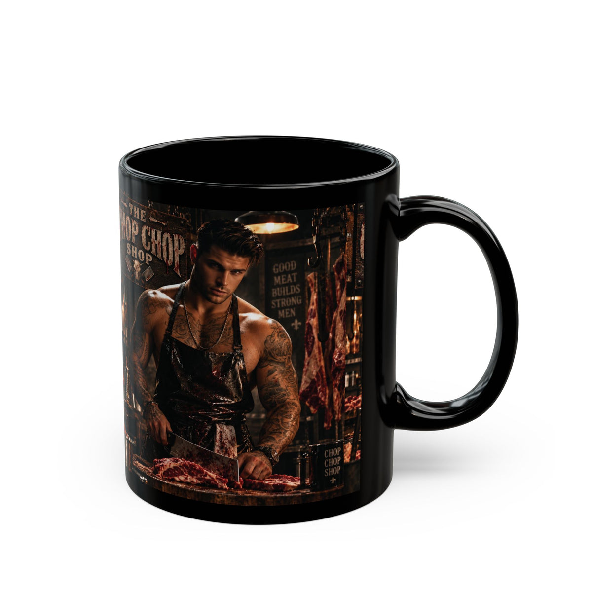 Bacon's War Mug — 'Mud and Blood' Coffee Cup (11oz)