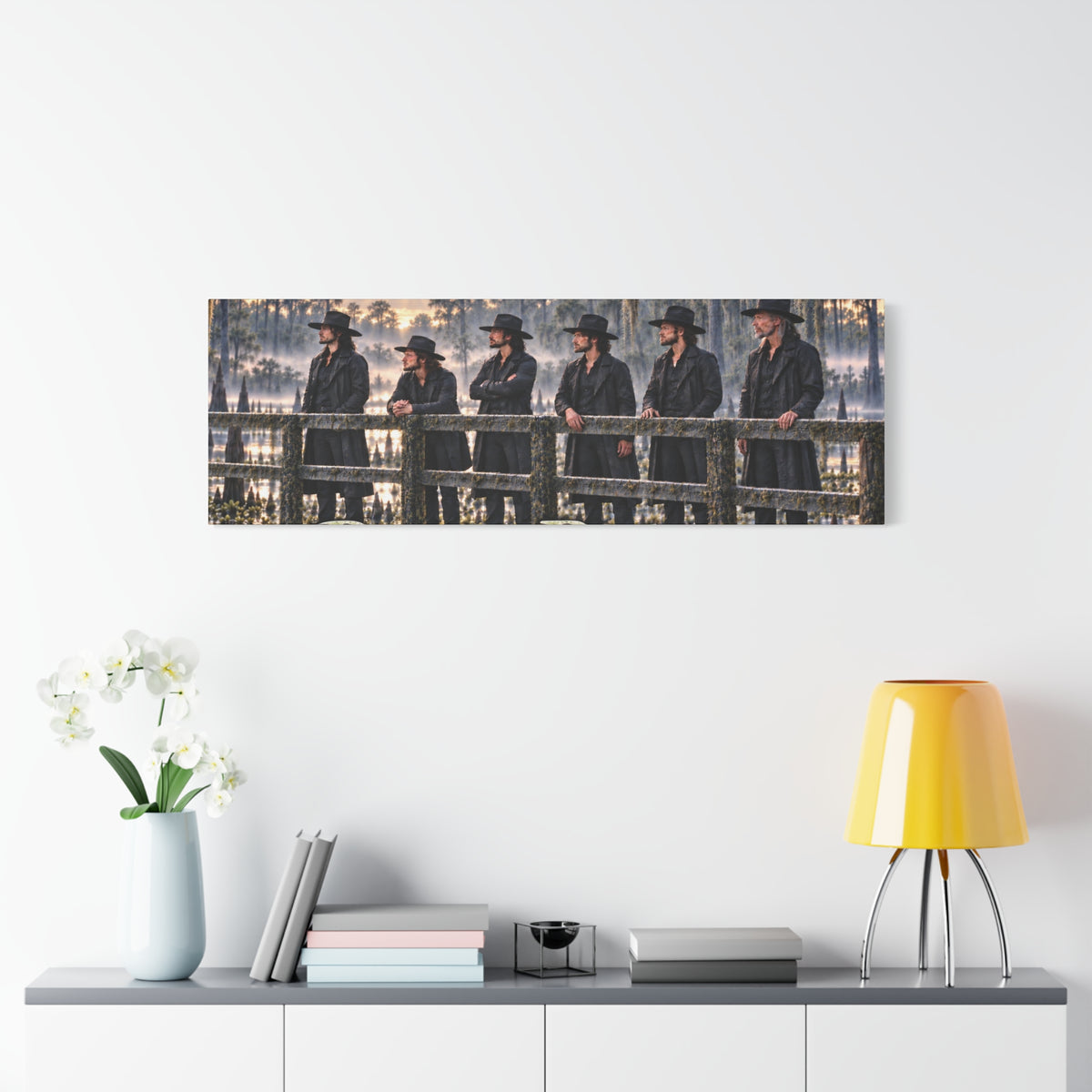 Bayou Bishops Matte Canvas Wall Art — Stretched 1.25"
