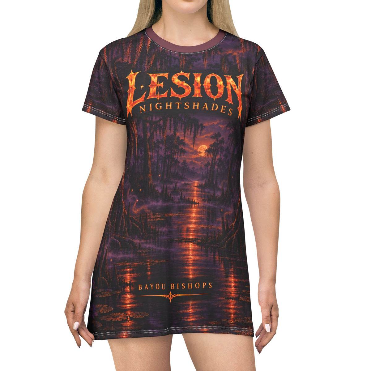 Bayou Bishops Lesion/Nightshades Long PJ Shirt