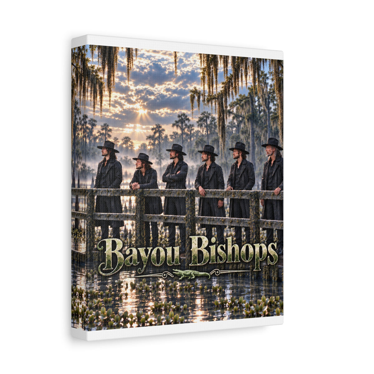 Bayou Bishops Matte Canvas Wall Art — Stretched 1.25"