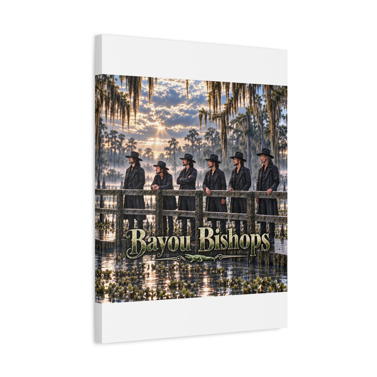 Bayou Bishops Matte Canvas Wall Art — Stretched 1.25"