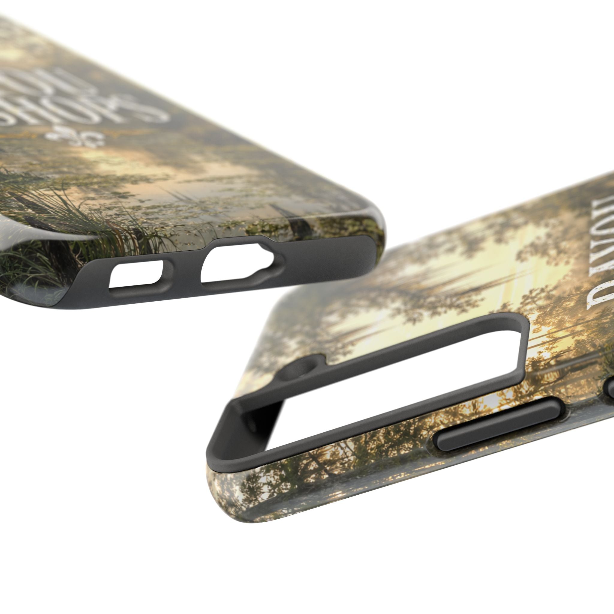 Bayou Bishops Swamp Scene Tough Phone Case Black Samsung