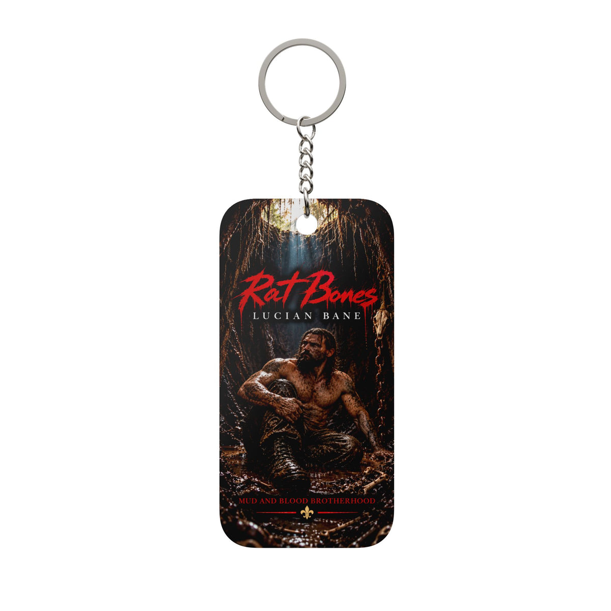Shank's Rat Bones Keychain — 'Mud and Blood'