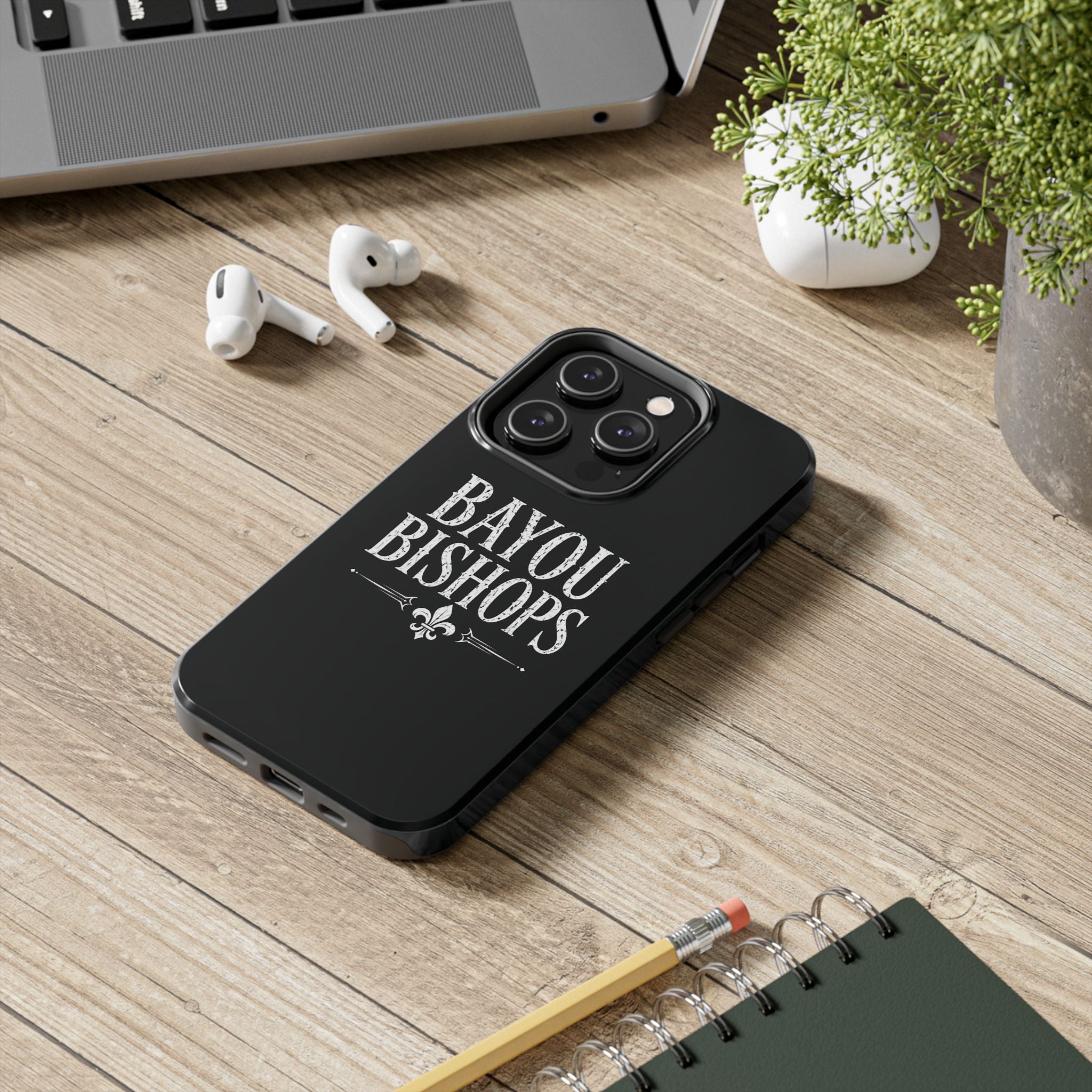Bayou Bishops  Simple Tough Phone Case Black Iphone