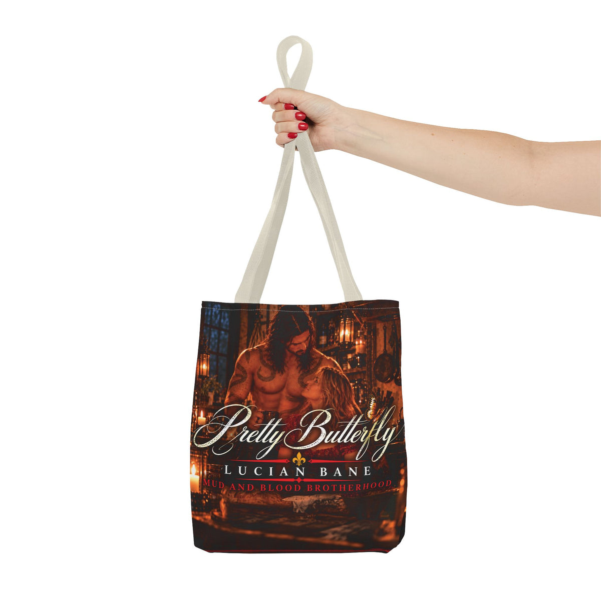 Lesions' Pretty Butterfly Concert Tote - 'Mud and Blood'