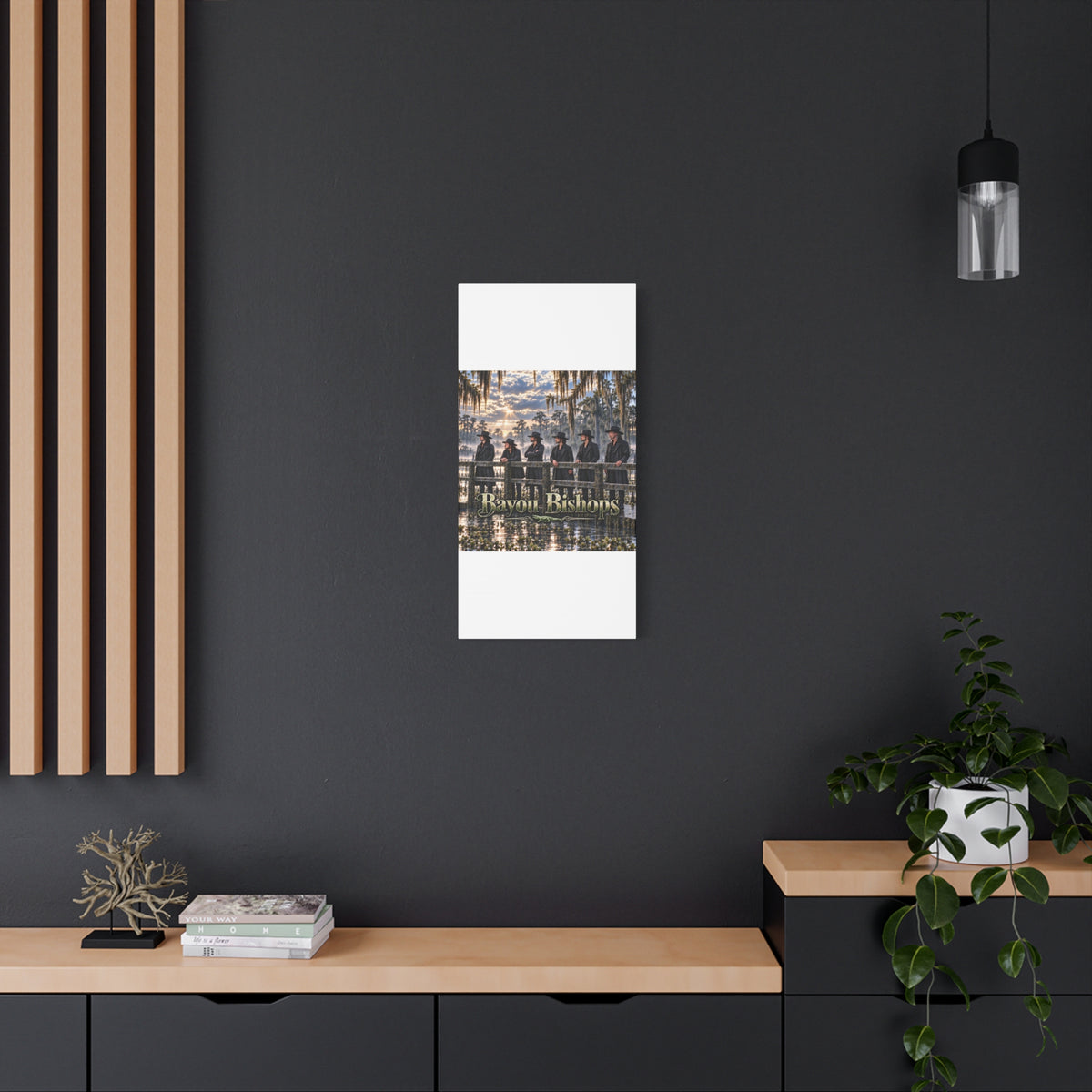 Bayou Bishops Matte Canvas Wall Art — Stretched 1.25"