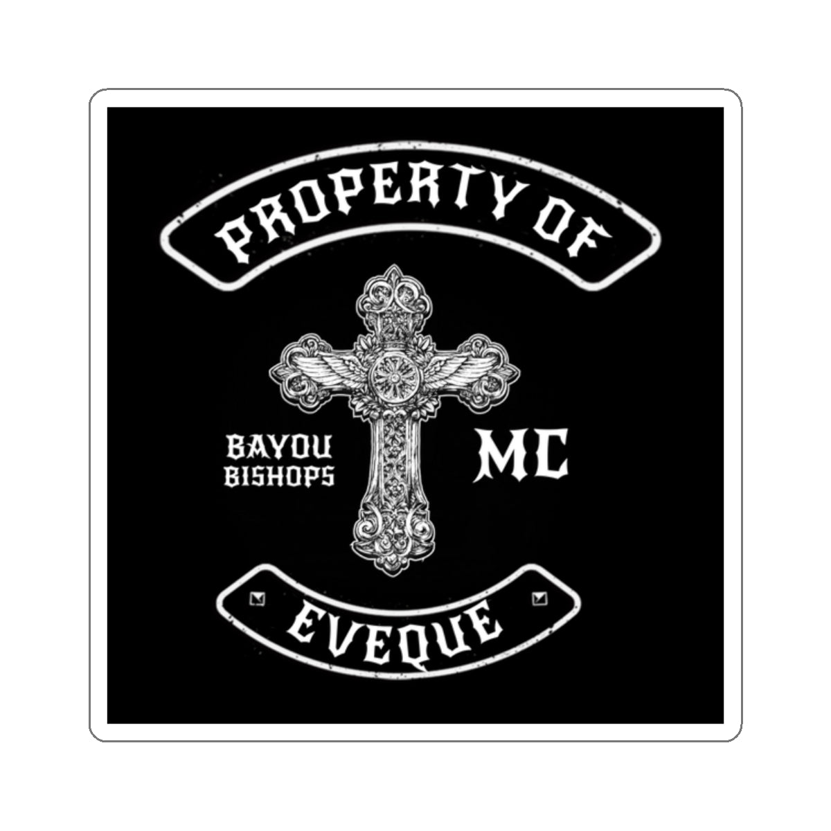 PROPERTY OF EVEQUE STICKER