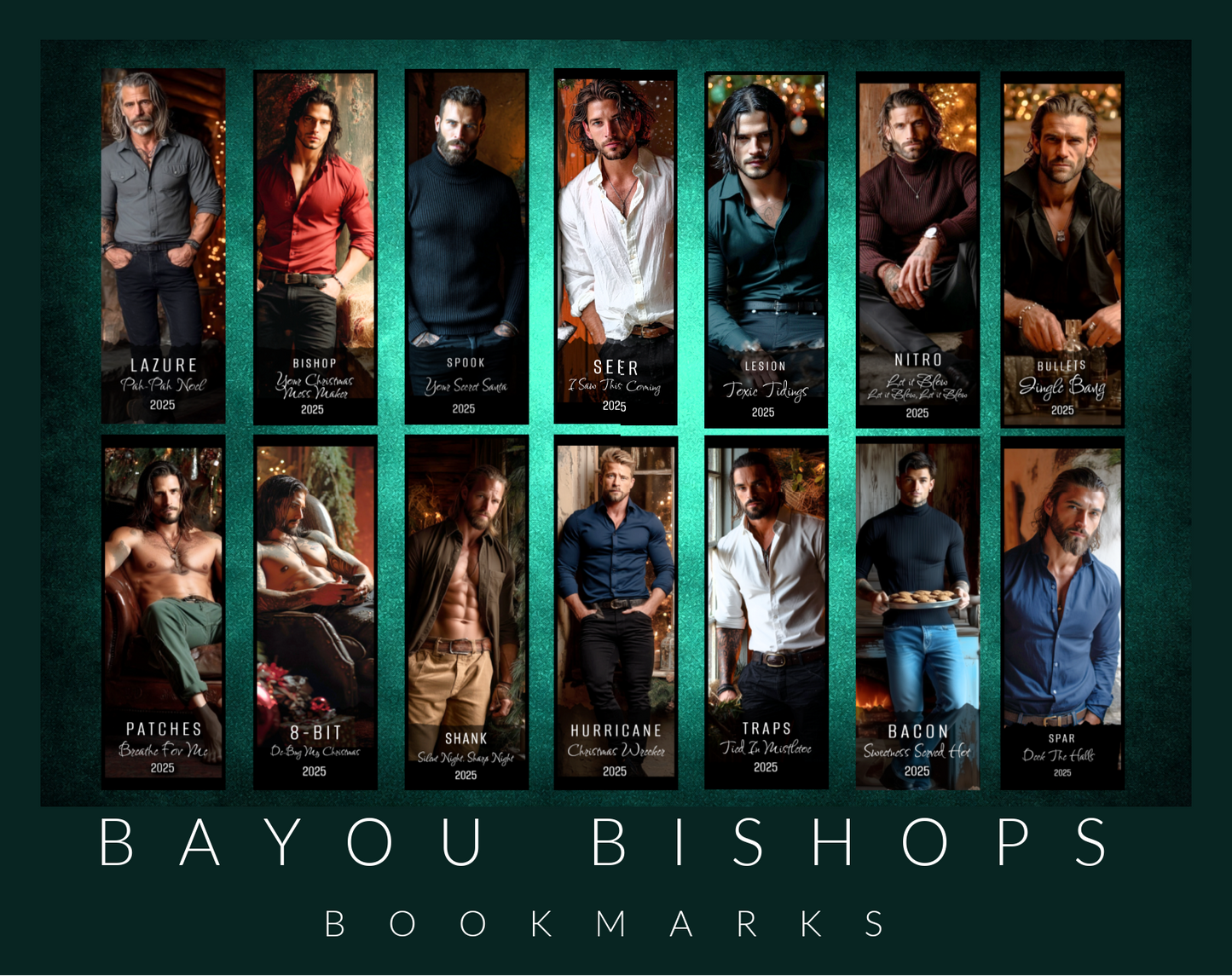 Bayou Bishops Bookmarks