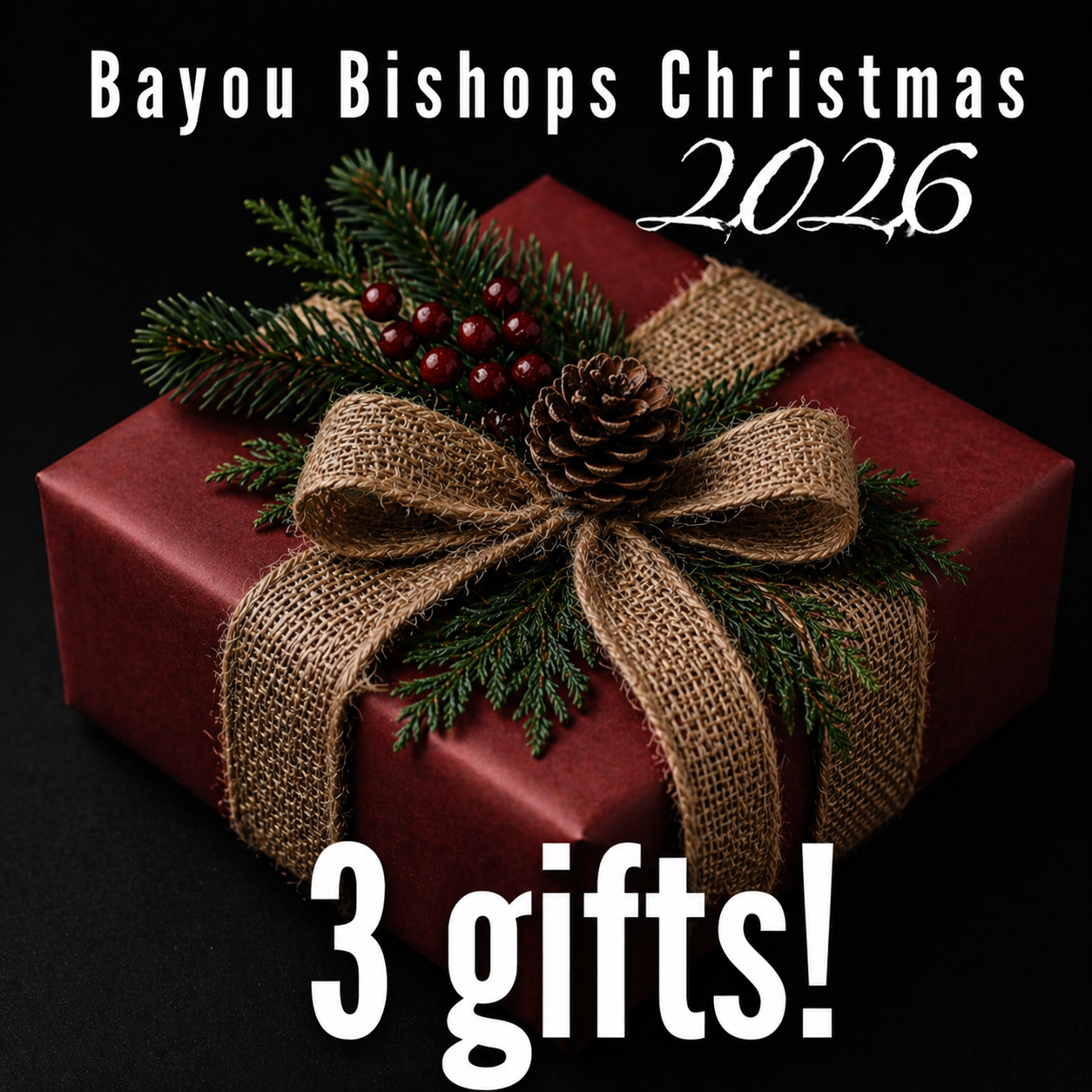 $25.00 Bayou Bishop Christmas Box